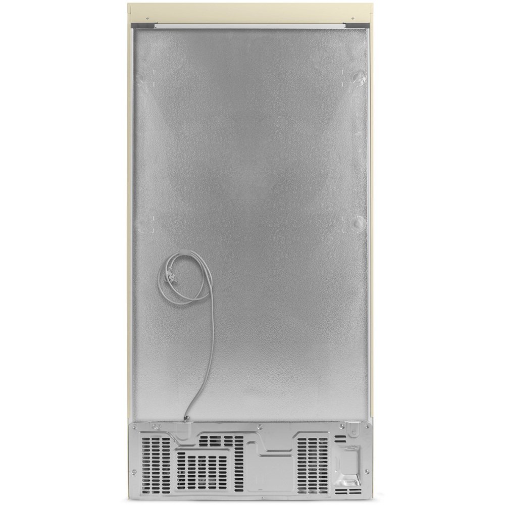 Smeg FQ960P6 Victoria American Fridge Freezer, Cream, E Rated,  Non-Plumbed