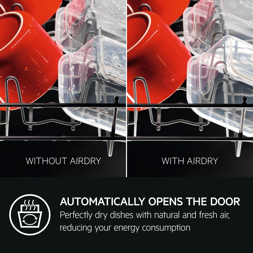 AEG FSB54607Z Fully Integrated Dishwasher, 13 Place Settings, C Rated