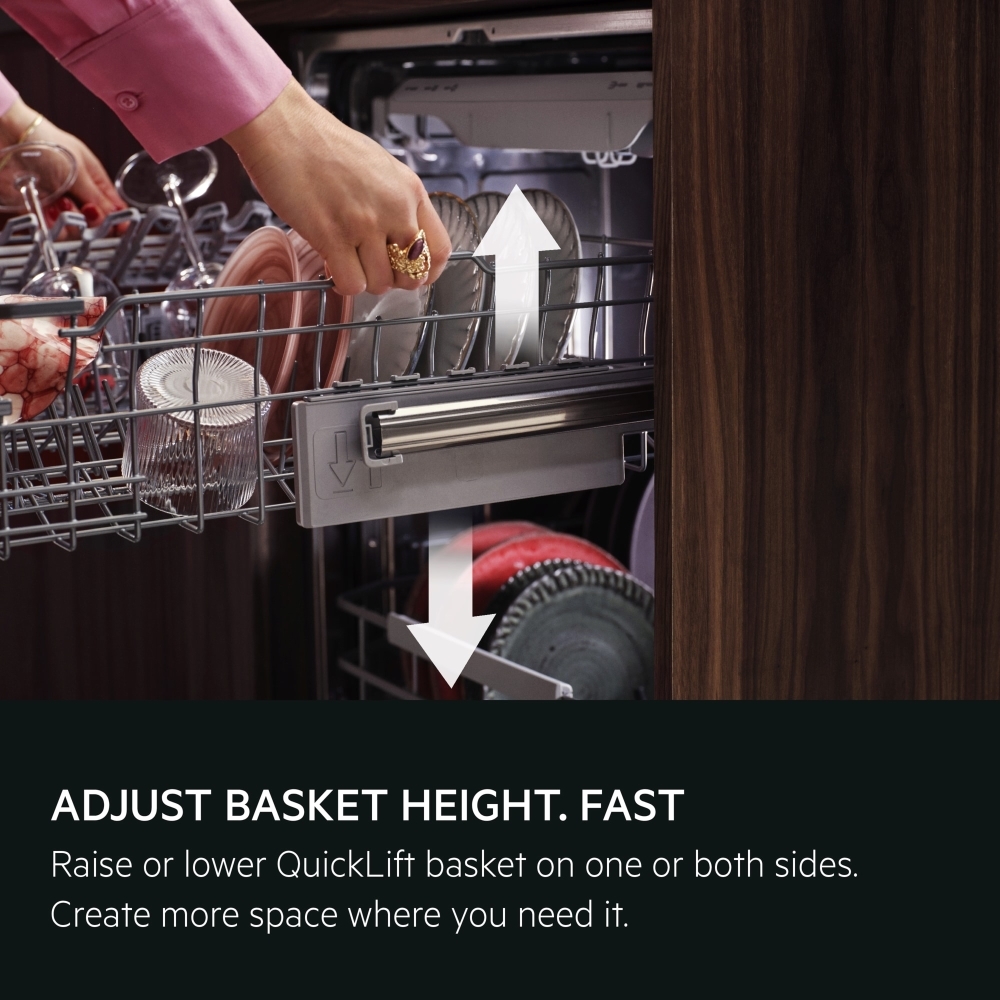 AEG FSE52407Z Exclusiv Fully Integrated Slimline Dishwasher, 9 Place Settings, E Rated