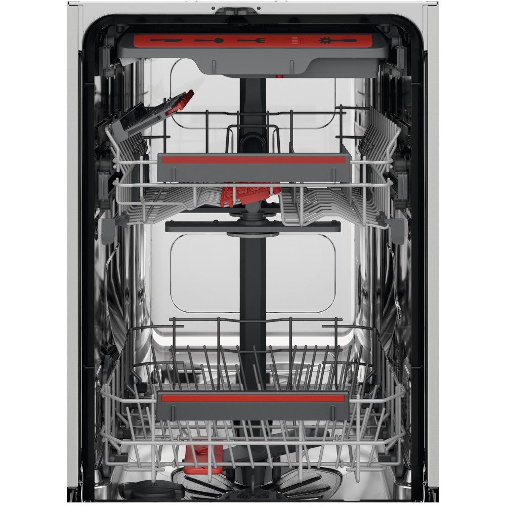 AEG FSE74507Z Fully Integrated Slimline Dishwasher, 10 Place Settings, D Rated