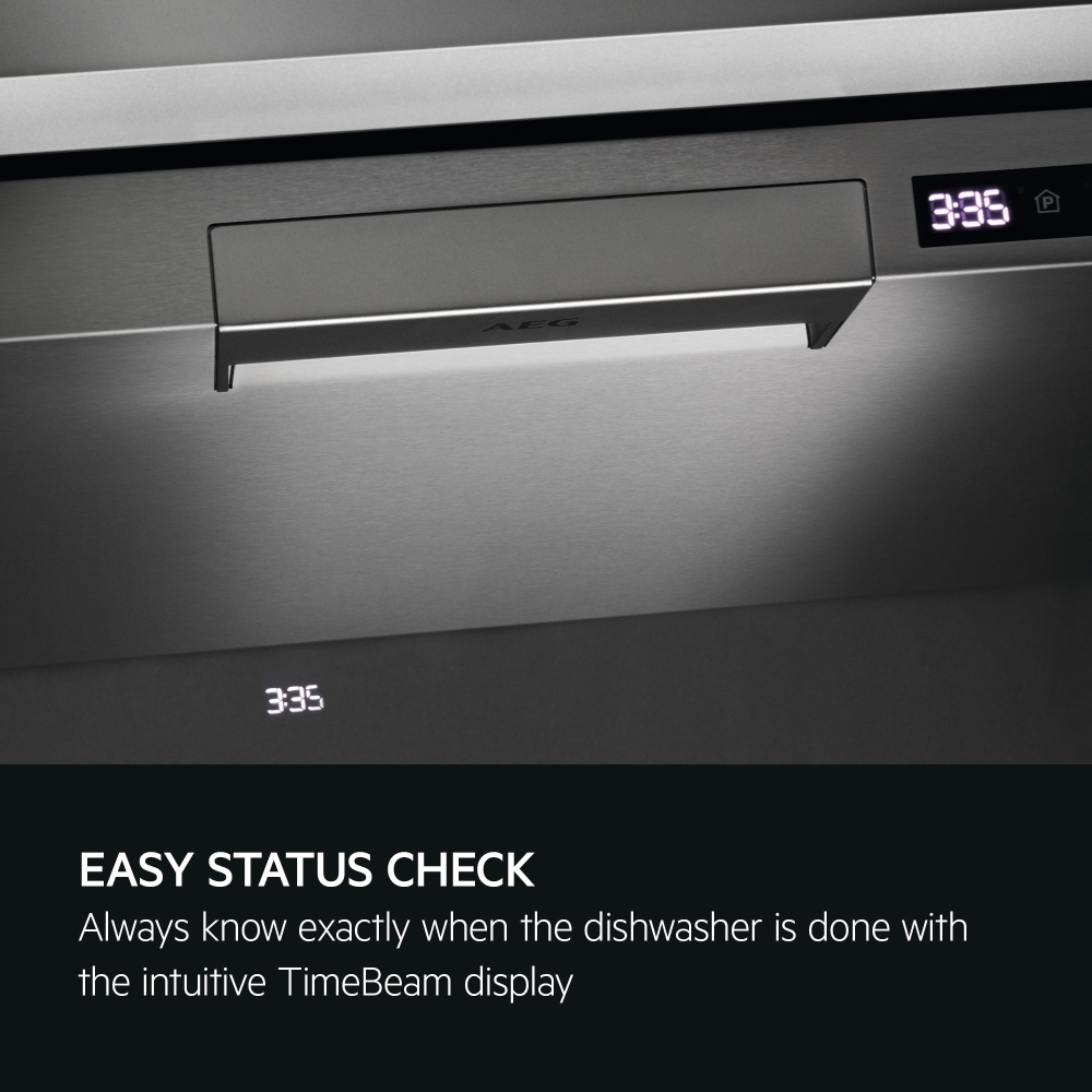 AEG FSE77738P Fully Integrated Dishwasher, 14 Place Settings, A Rated