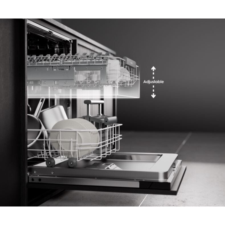 Buy AEG FSE83837P BuiltIn Fully Integrated Dishwasher Black Control