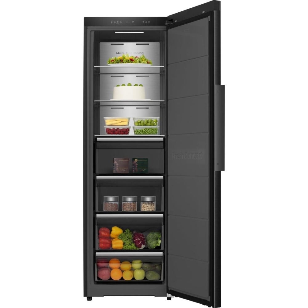 Hisense FT5K310GSFC Total No Frost Tall Freezer, Black, C Rated