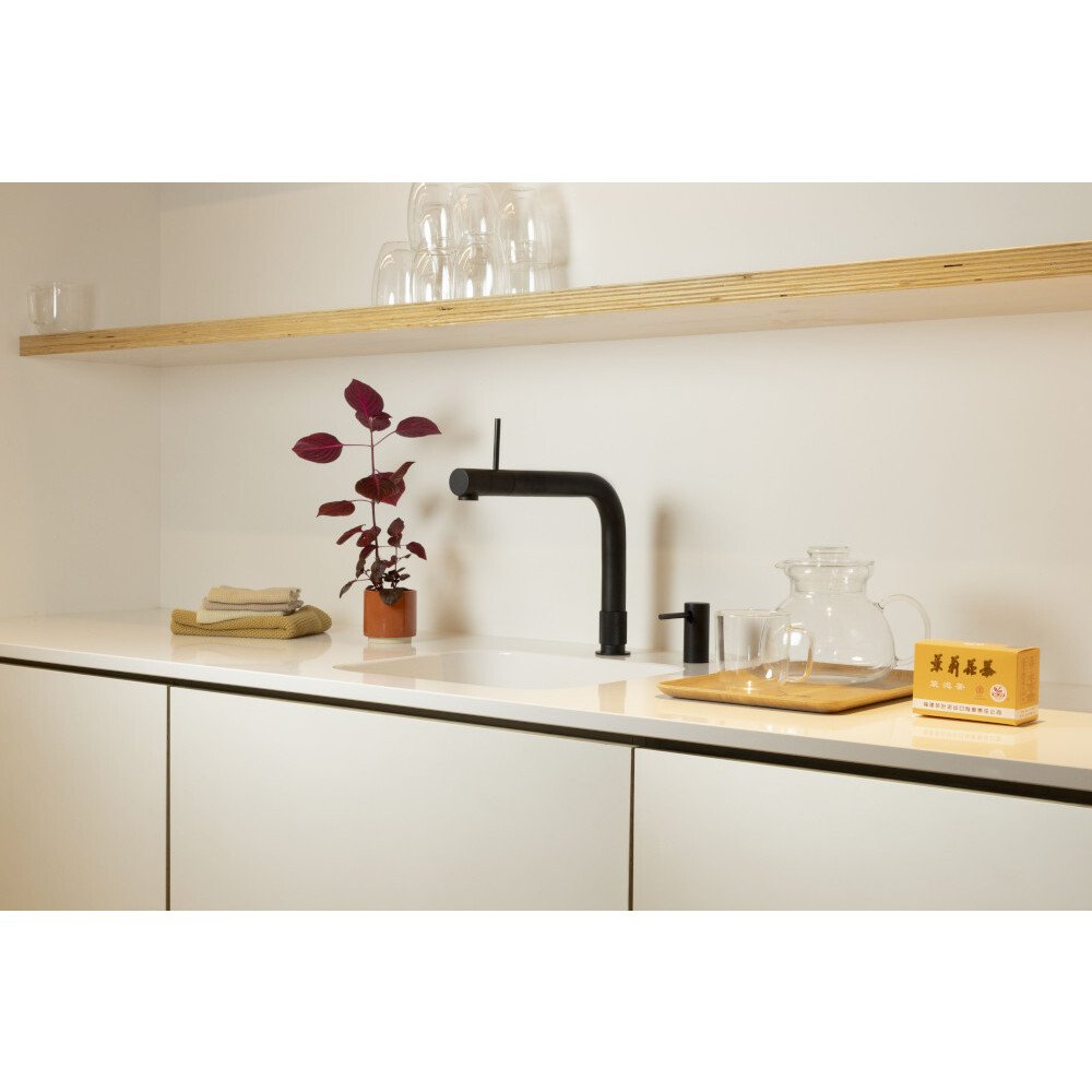 Quooker FRONTBLK Front Tap (Tap Only), Black