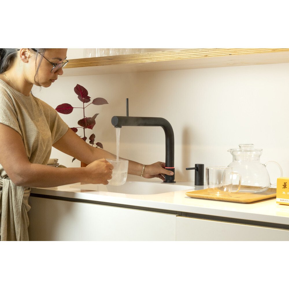 Quooker FRONTBLK Front Tap (Tap Only), Black