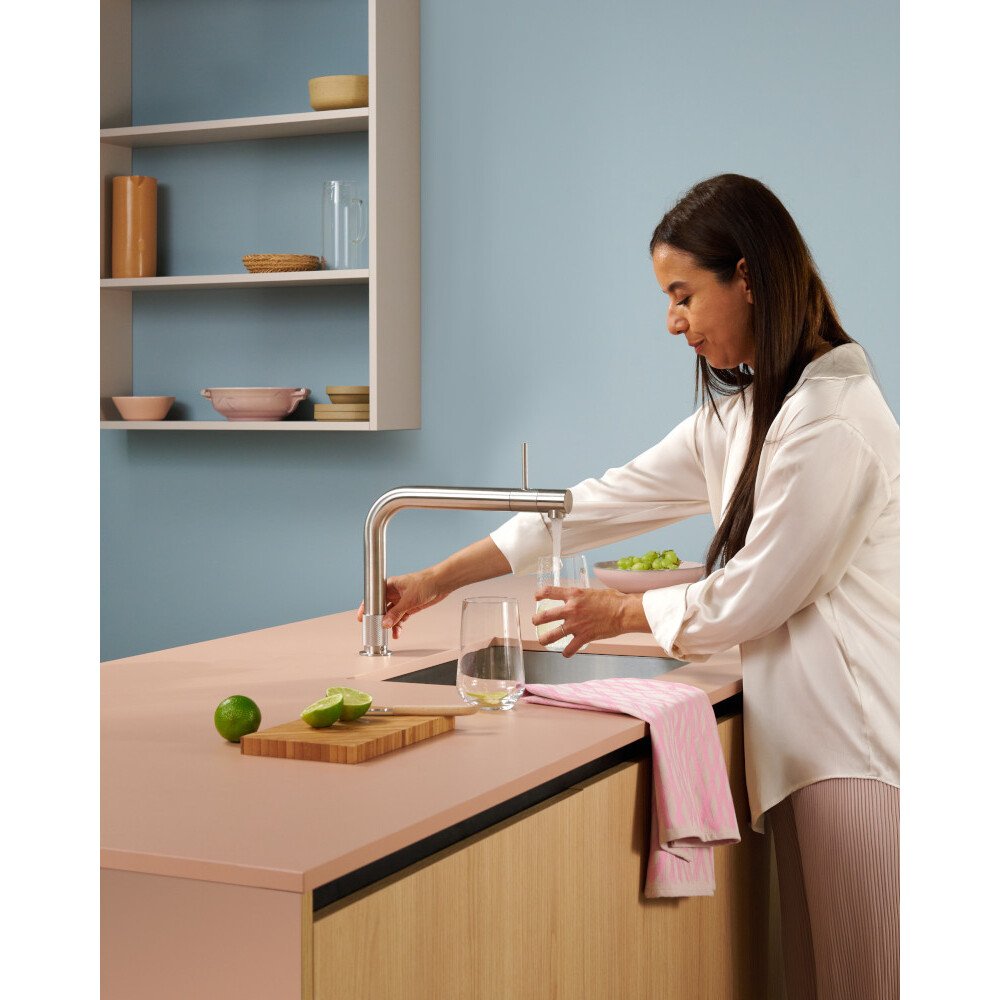 Quooker FRONTRVS Front Tap (Tap Only), Stainless Steel