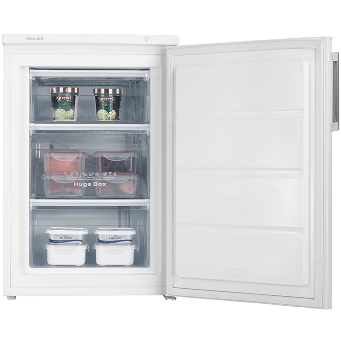 Hisense FV105D4BW21 Static Freezer, White, E Rated