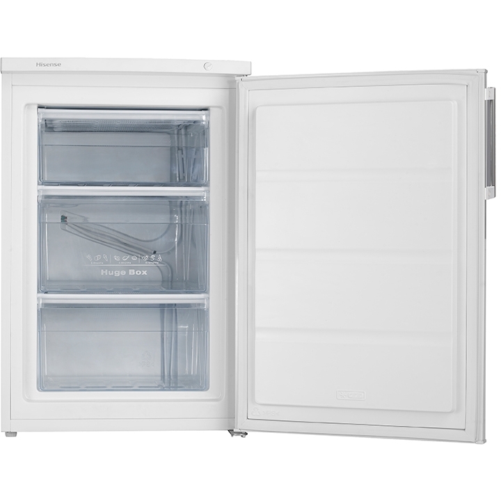 Hisense FV105D4BW21 Static Freezer, White, E Rated