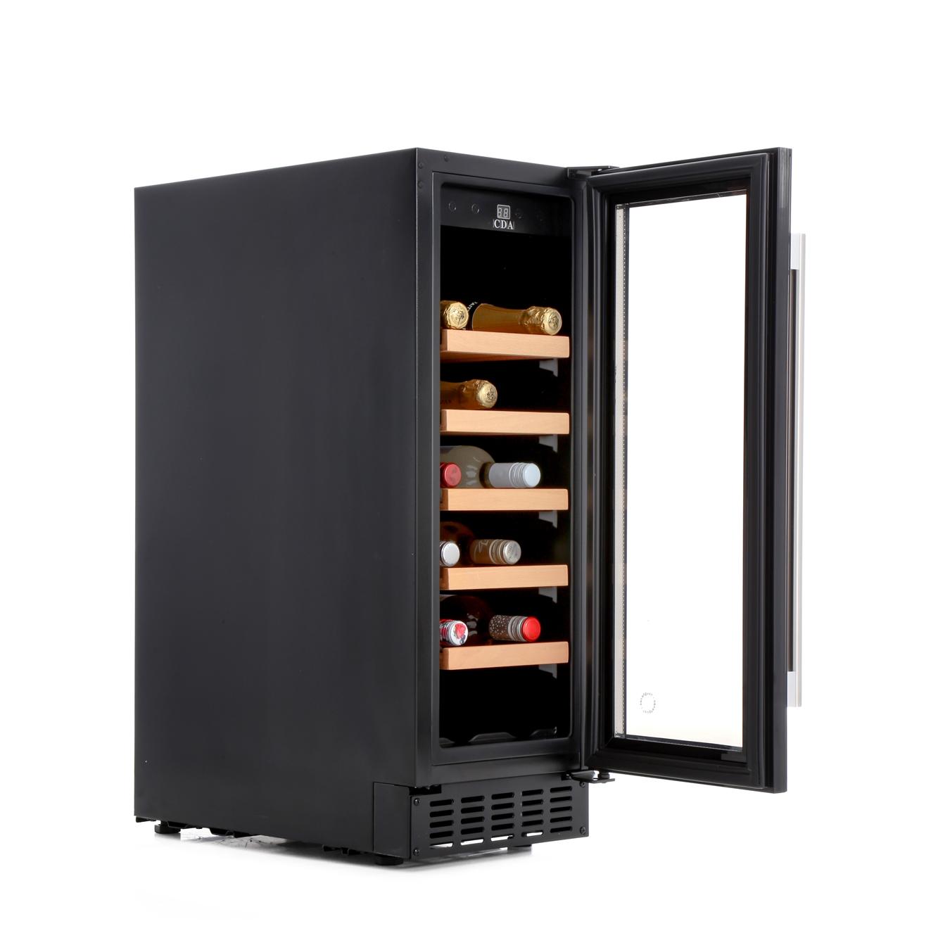 Buy CDA FWC303BL Wine Cooler Black Marks Electrical