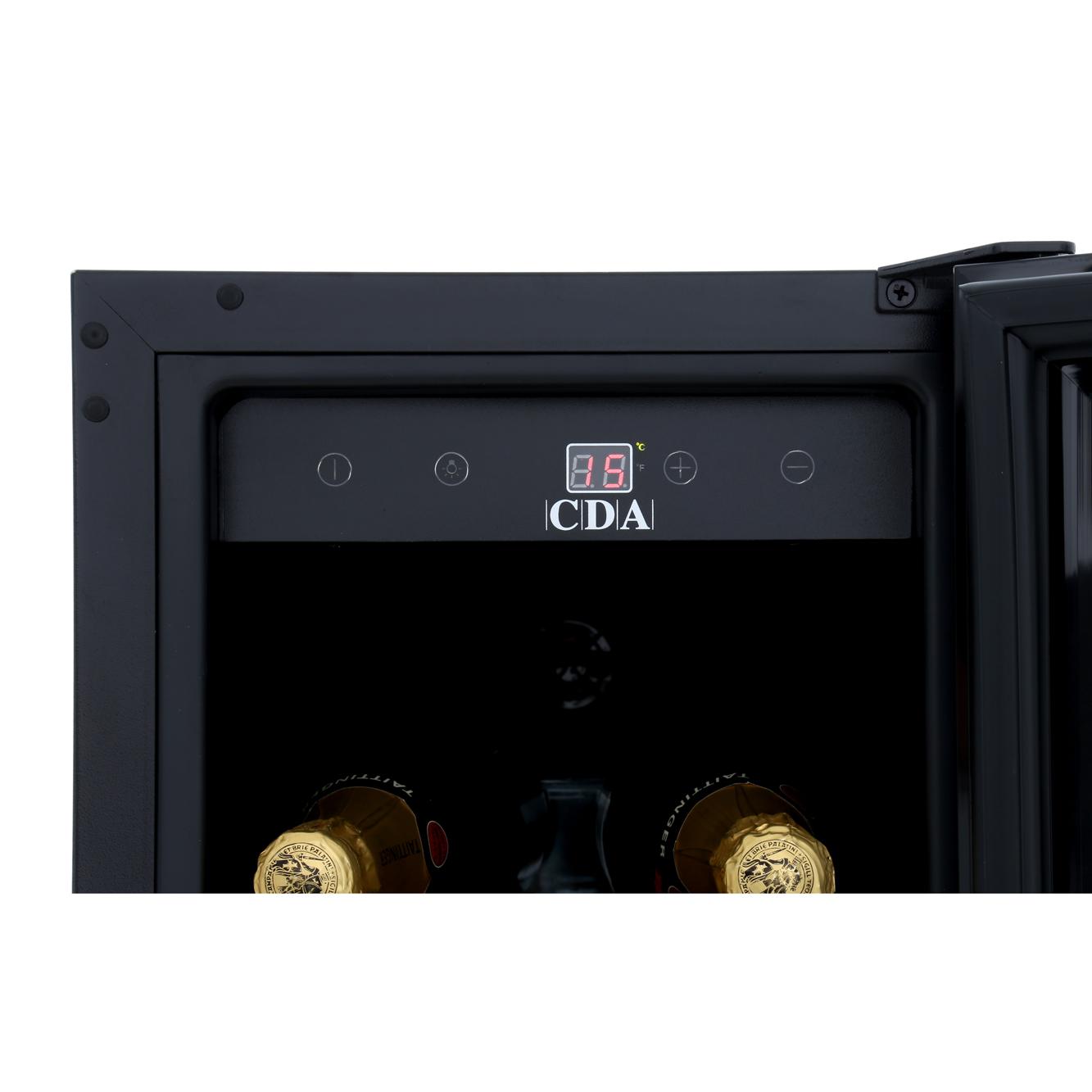 Buy CDA FWC303BL Wine Cooler Black Marks Electrical