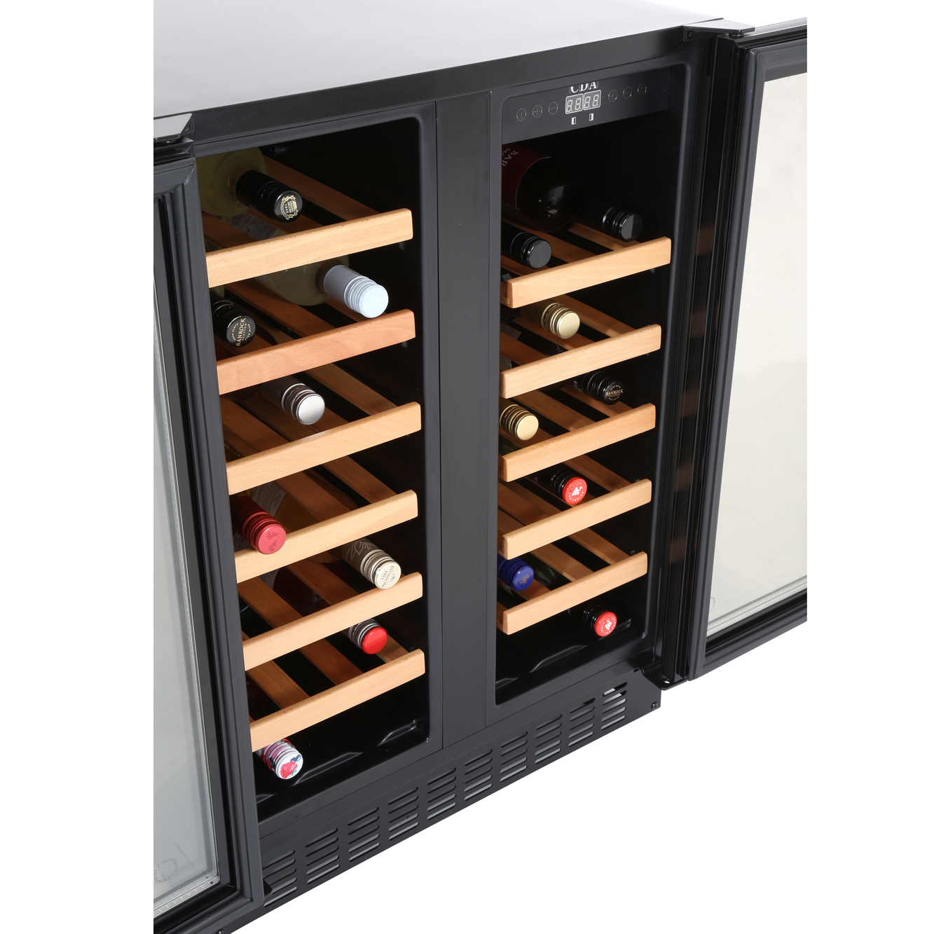 Buy CDA FWC623BL Wine Cooler Black Plinth Marks Electrical