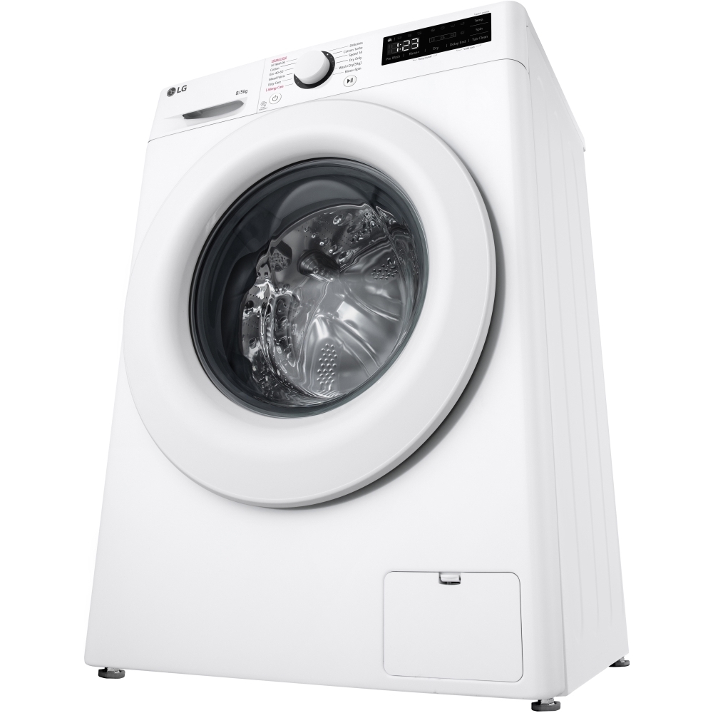 LG FWY385WWLN1 Washer Dryer, 8kg/5kg, 1200 Spin, White, E Rated