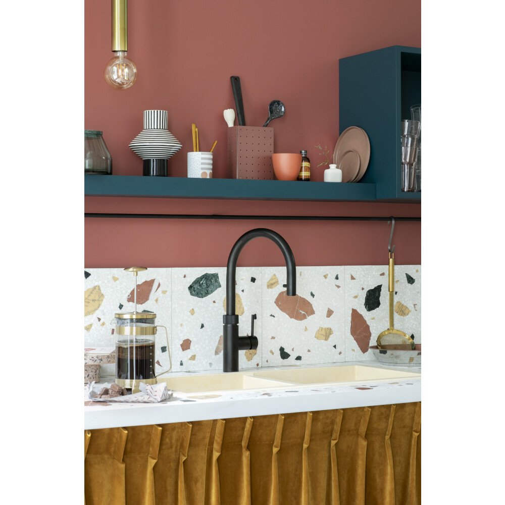 Quooker XBLK Flex Round Tap (Tap Only), Black