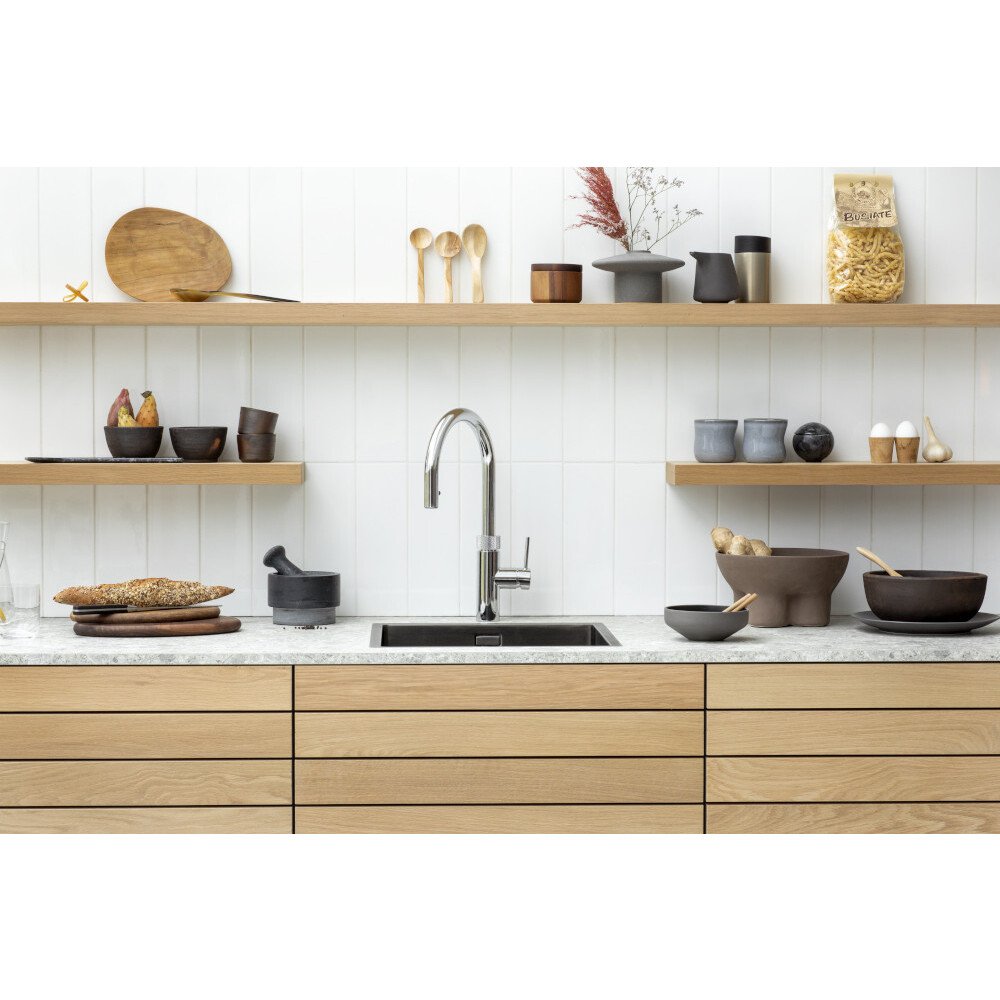 Quooker FXRCHR  Flex Round Tap  (Tap Only), Chrome