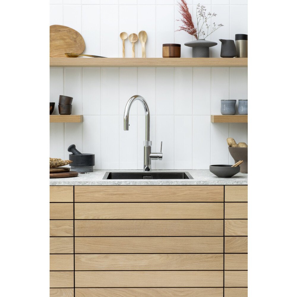 Quooker FXRCHR  Flex Round Tap  (Tap Only), Chrome