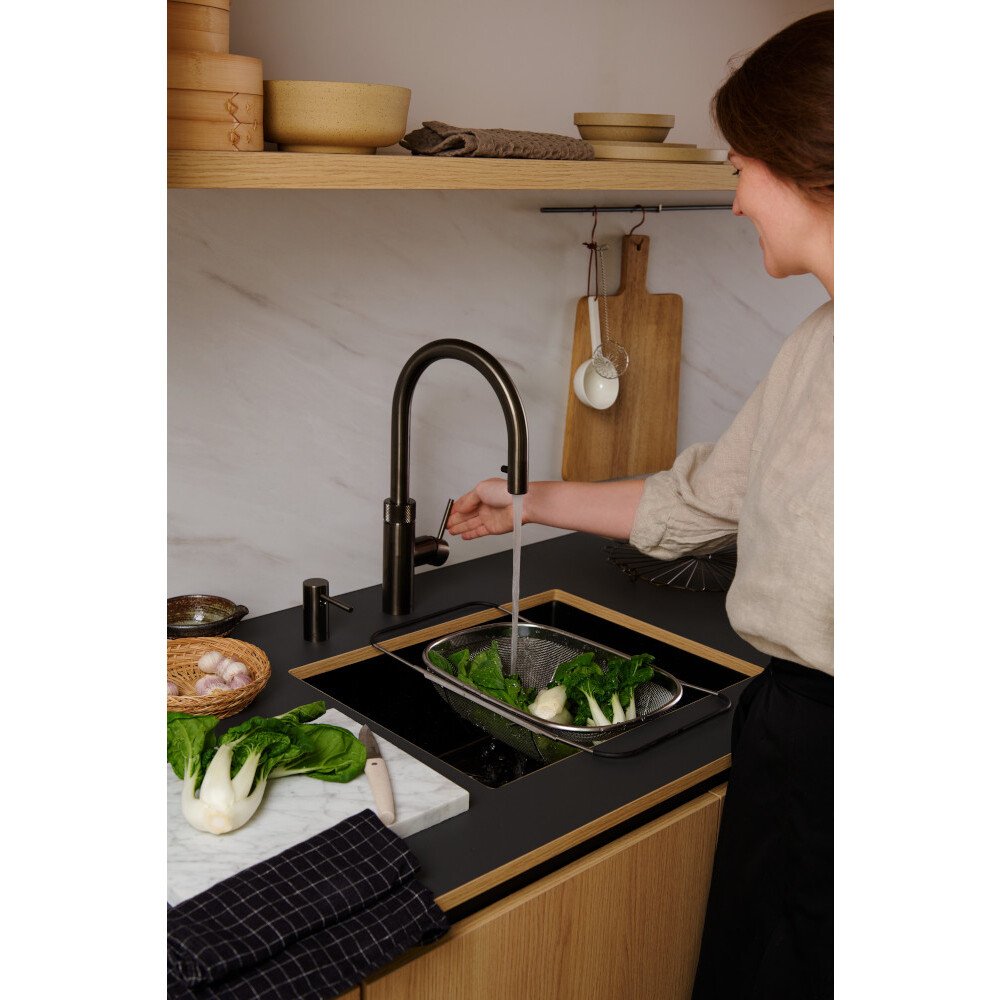 Quooker XGME Flex Round Tap (Tap Only), Gunmetal