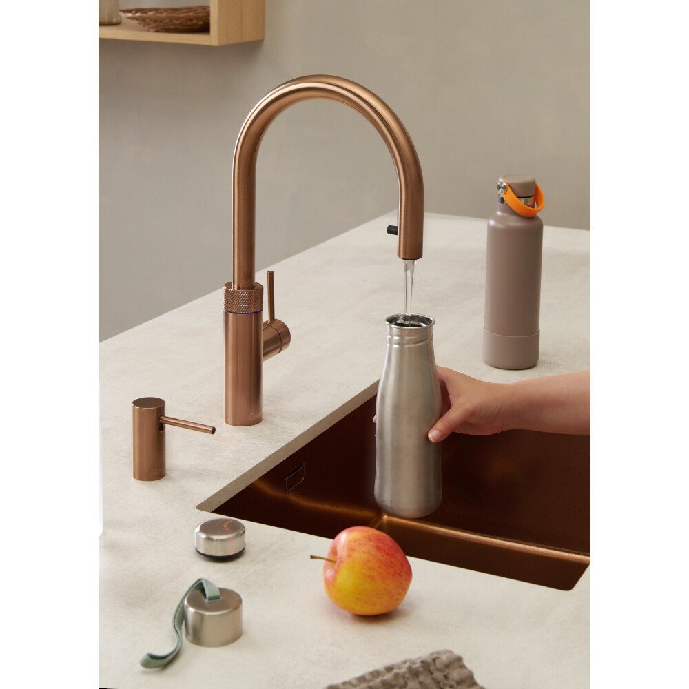 Quooker XRCO Flex Round Tap (Tap Only), Rose Copper