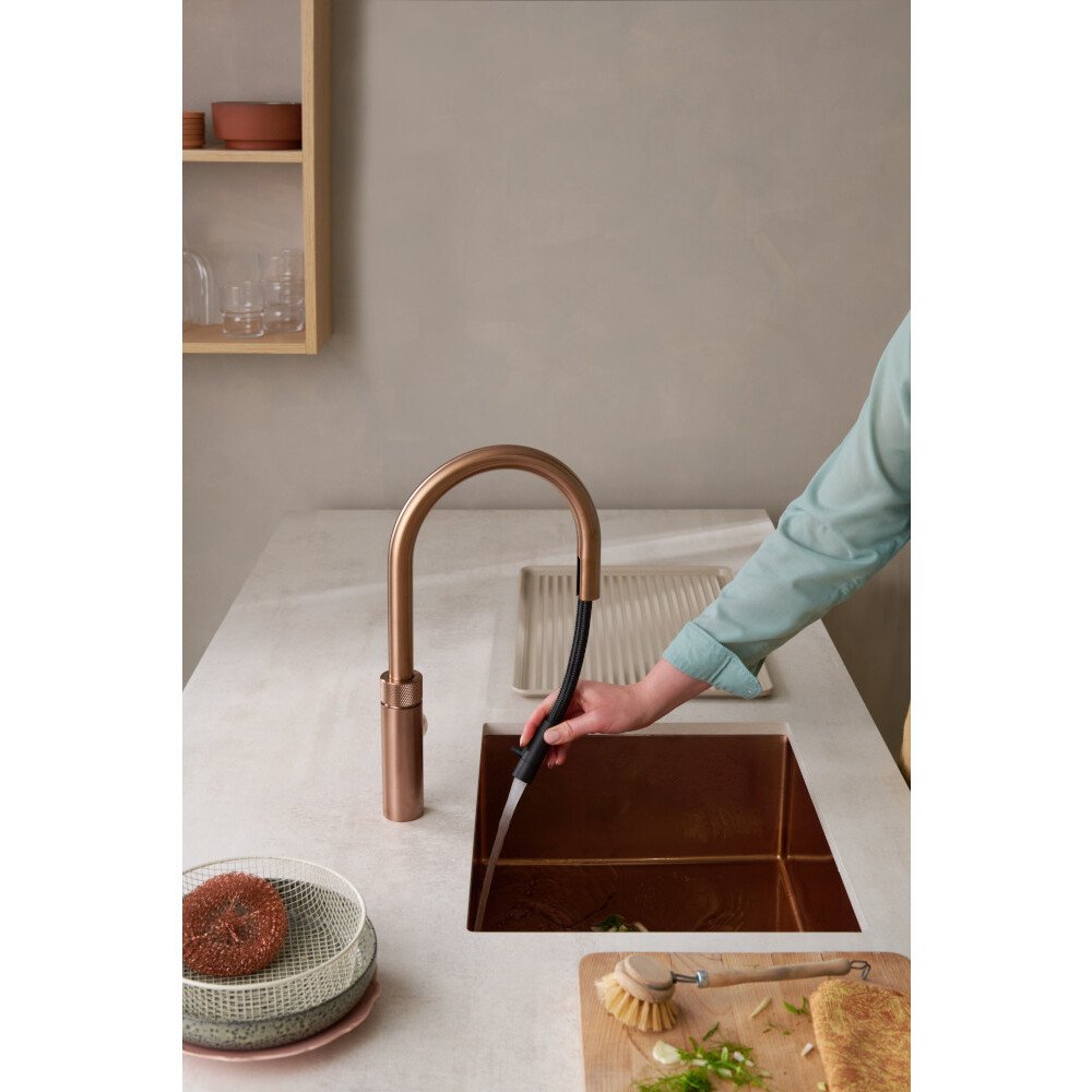 Quooker XRCO Flex Round Tap (Tap Only), Rose Copper