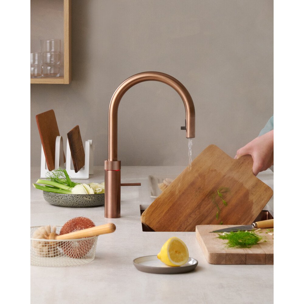 Quooker XRCO Flex Round Tap (Tap Only), Rose Copper