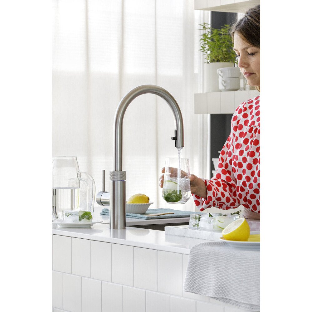 Quooker XRVS Flex Round Tap (Tap Only), Stainless Steel
