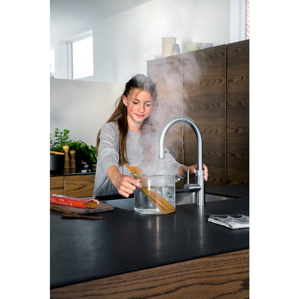 Quooker XRVS Flex Round Tap (Tap Only), Stainless Steel