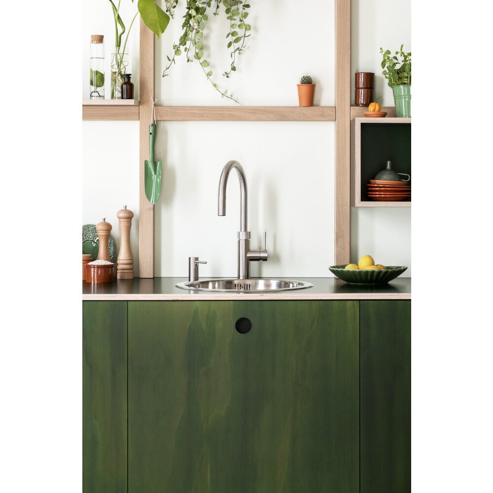 Quooker XRVS Flex Round Tap (Tap Only), Stainless Steel