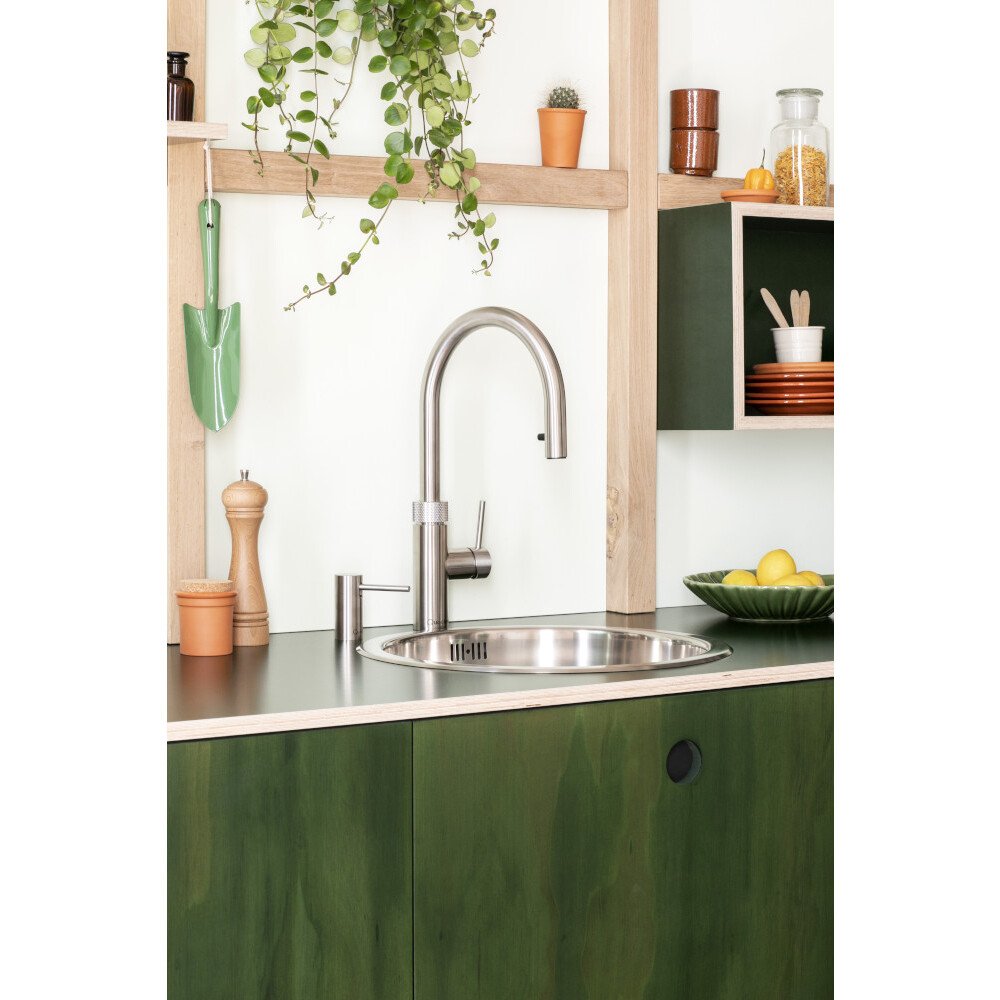 Quooker XRVS Flex Round Tap (Tap Only), Stainless Steel