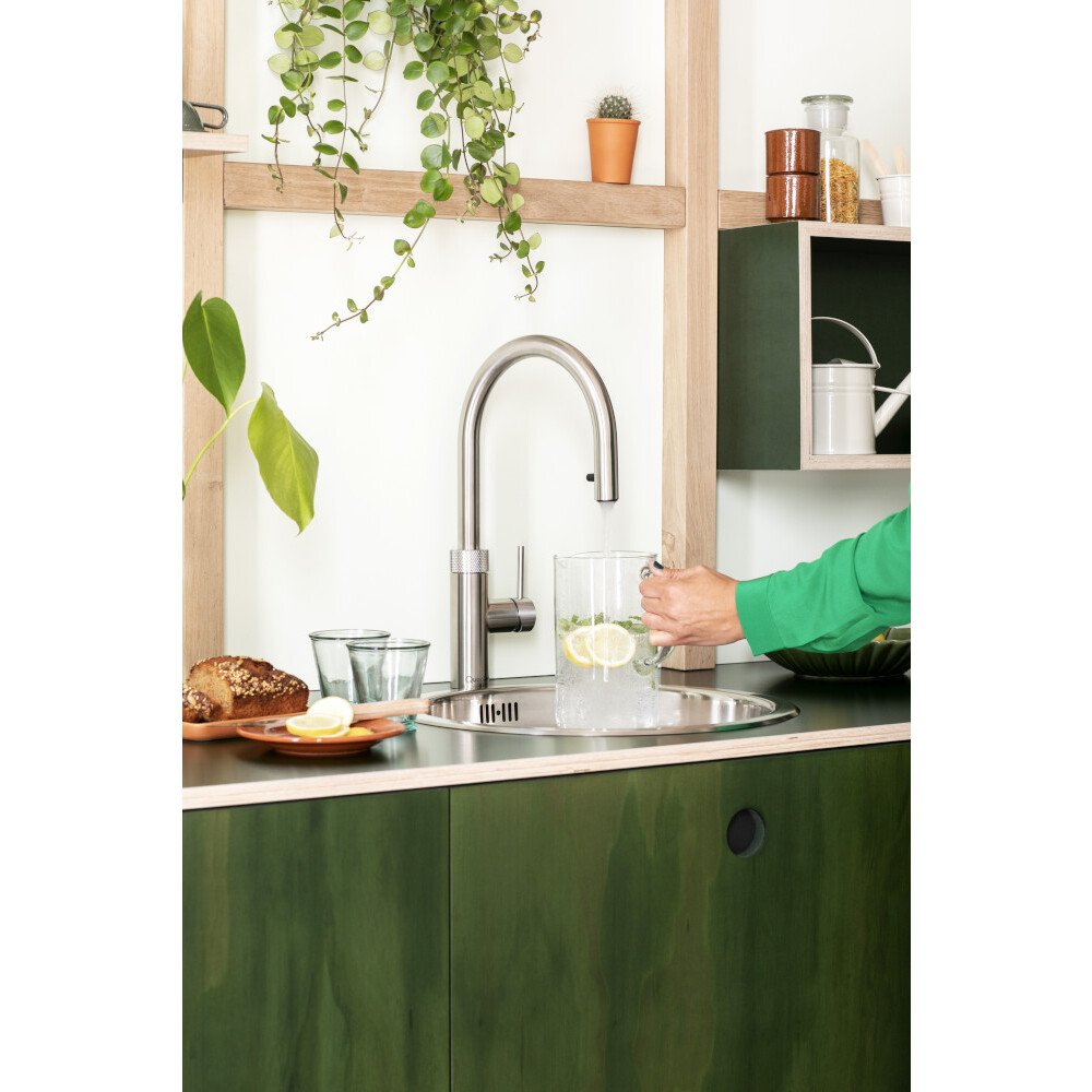 Quooker XRVS Flex Round Tap (Tap Only), Stainless Steel