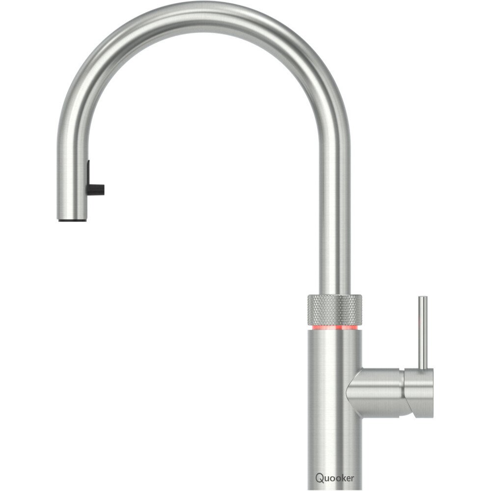 Quooker XRVS Flex Round Tap (Tap Only), Stainless Steel