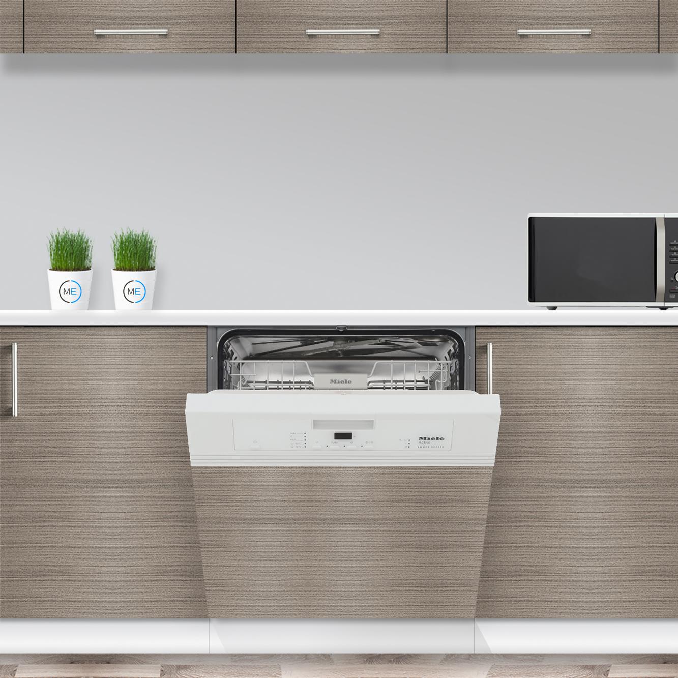 Buy Miele G4203i Brilliant White Built In Semi Integrated Dishwasher