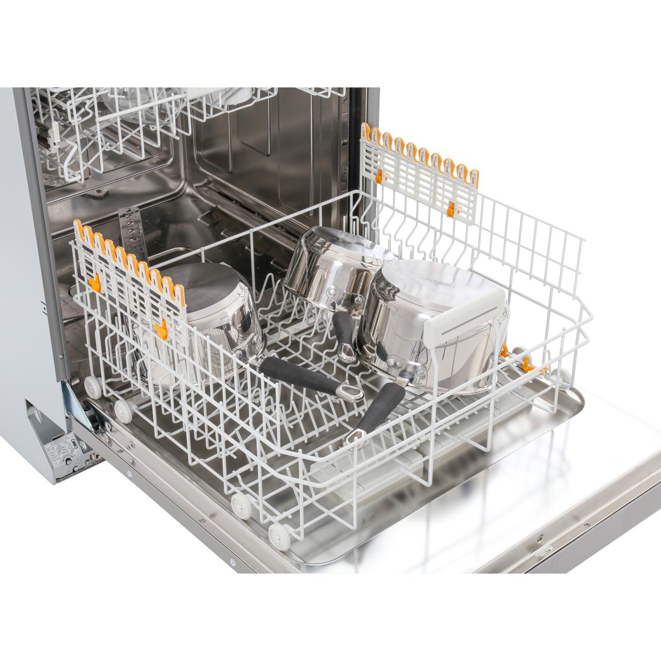 Buy Miele G6730Sci Clean Steel Built In Semi Integrated Dishwasher