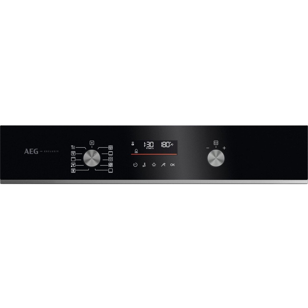 AEG GA5CB50FAB Built-In Electric Single Oven, Black, A+ Rated