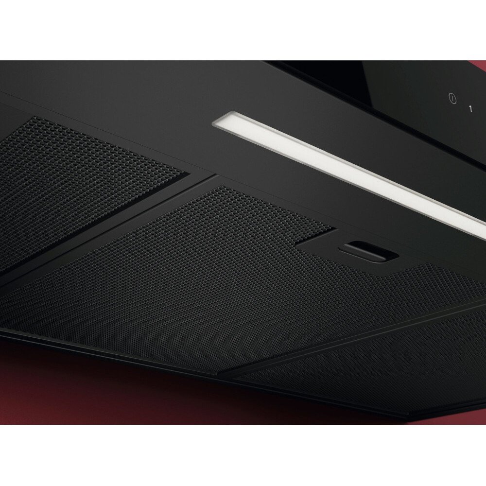 AEG GB67D91HB 90cm Chimney Cooker Hood, Black, A Rated