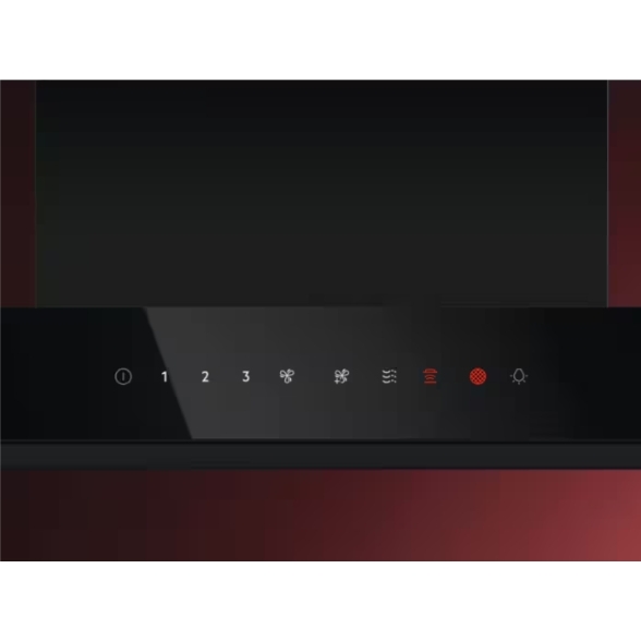 AEG GB87D61CB 60cm Chimney Cooker Hood, Black, A Rated