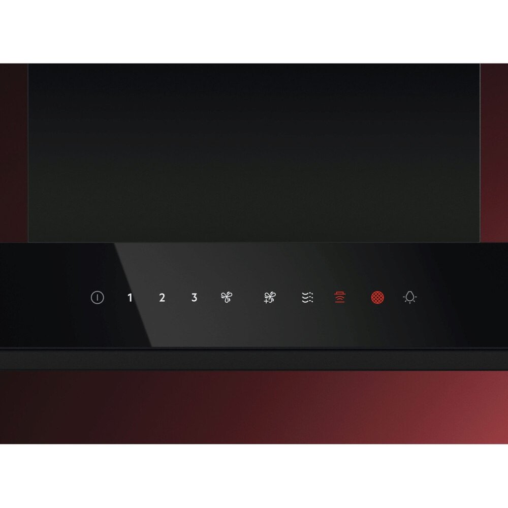 AEG GB87D91CB 90cm Chimney Cooker Hood, Black, A Rated