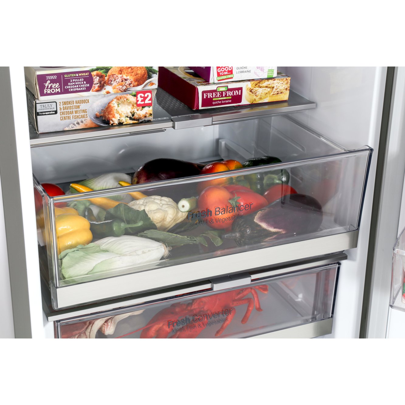 Buy LG GBB72PZEFN Frost Free Fridge Freezer Stainless Steel Marks