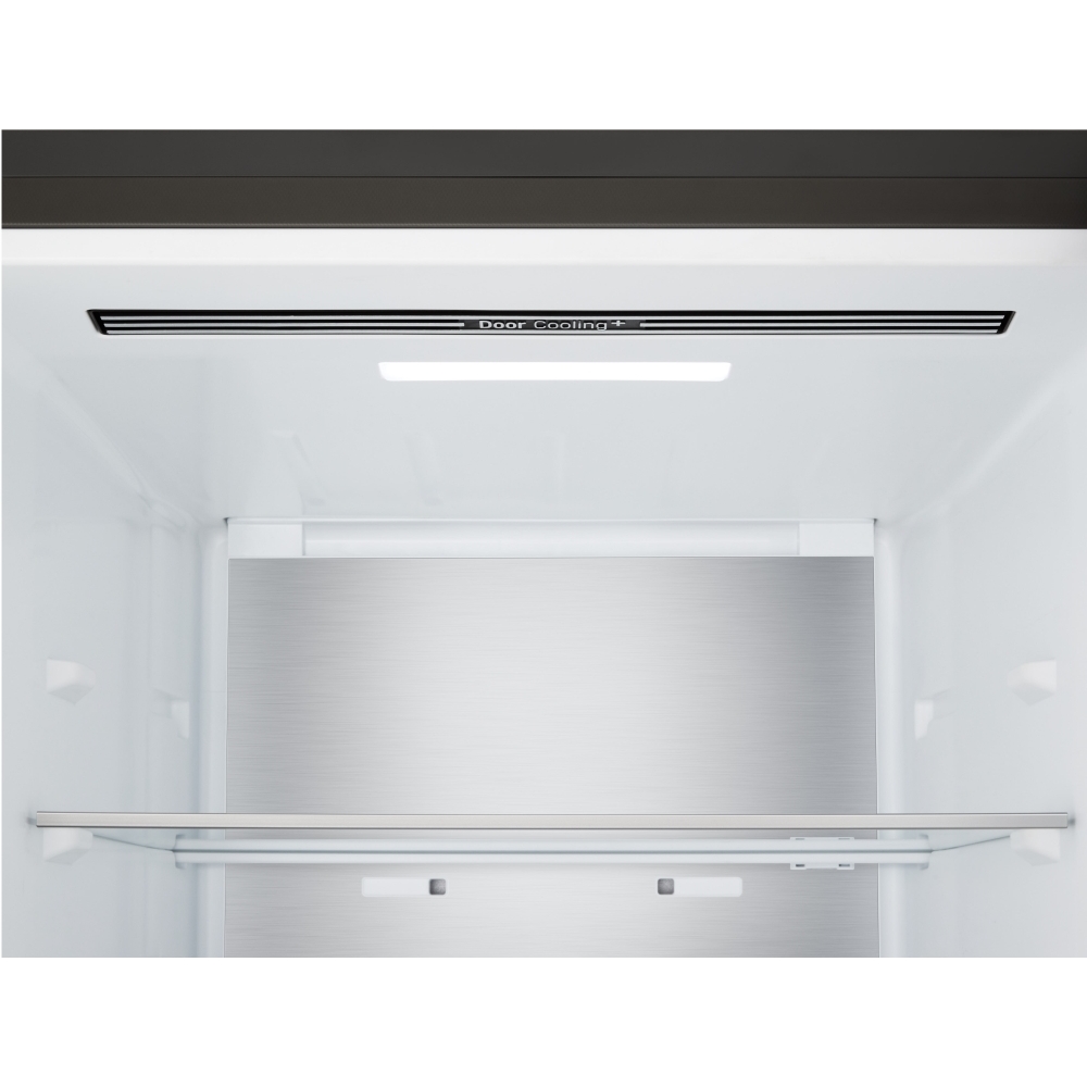 LG GBBS524CEV Total No Frost Fridge Freezer, 70/30, Black, C Rated
