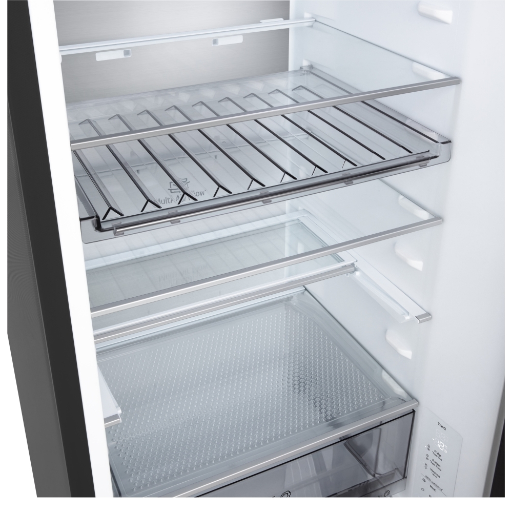 LG GBBS524CEV Total No Frost Fridge Freezer, 70/30, Black, C Rated
