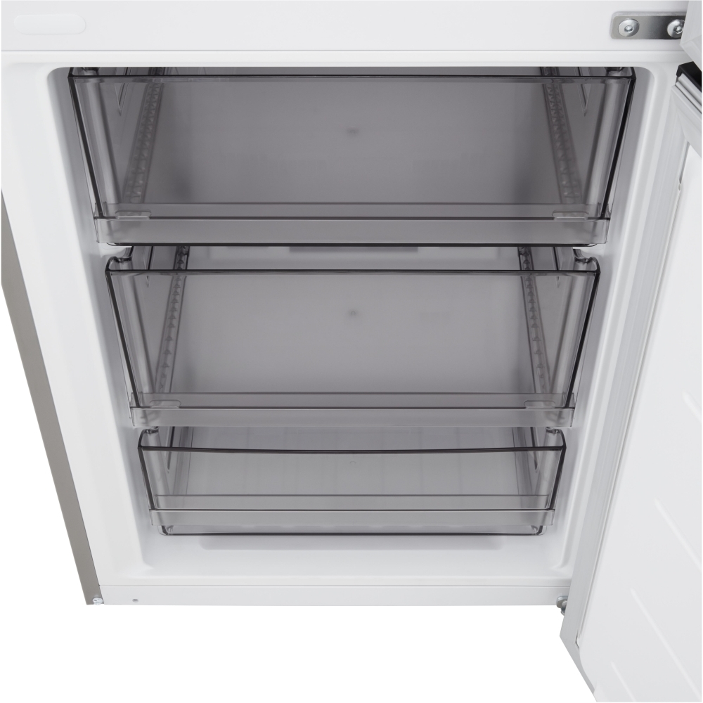 LG GBBSJ10DPY Total No Frost Fridge Freezer, 60/40, Silver, D Rated