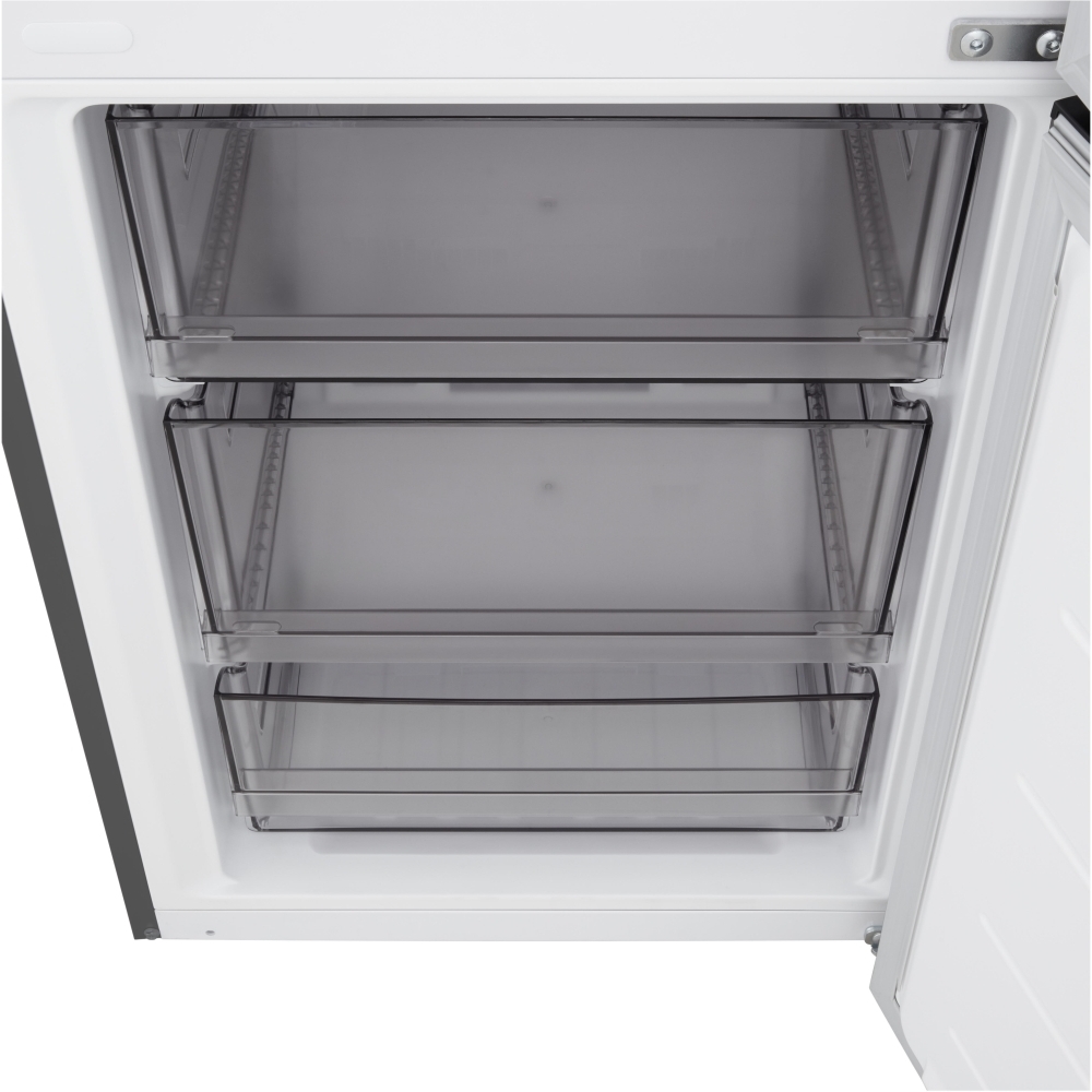 LG GBBSJ10EEP Total No Frost Fridge Freezer, 60/40, Black, E Rated