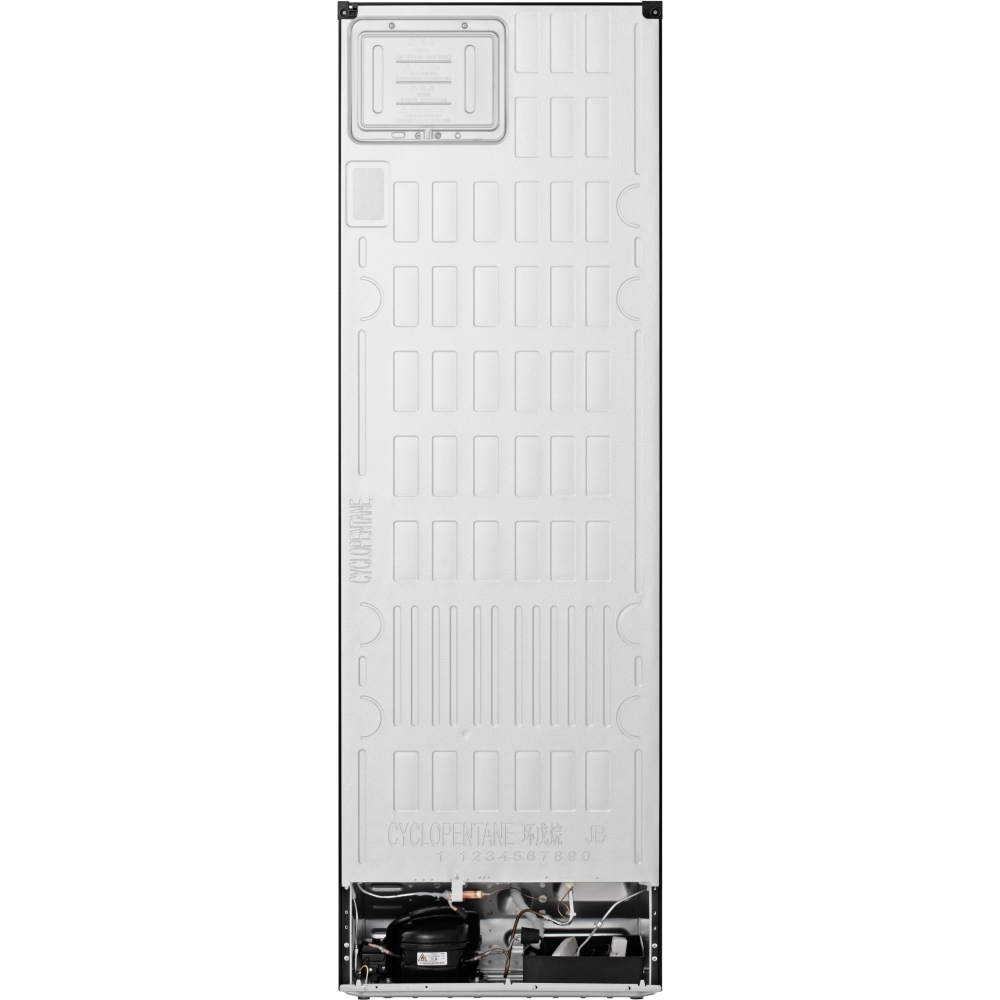 LG GBBSJ10EEP Fit & Max Total No Frost Fridge Freezer, 60/40, Black, E Rated