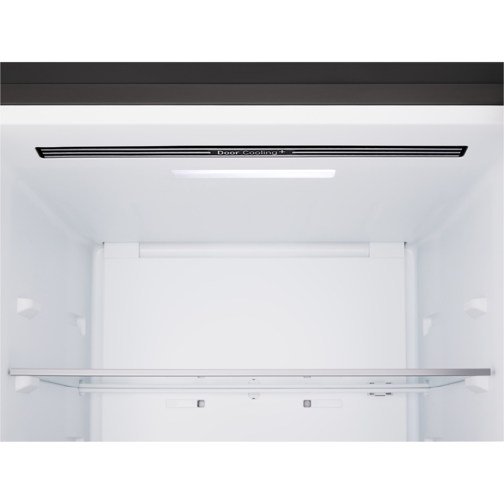 LG GBBSJ10EEP Total No Frost Fridge Freezer, 60/40, Black, E Rated