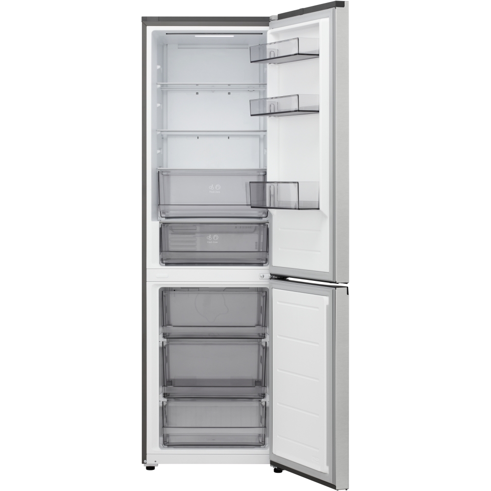 LG GBBSJ10EPY Total No Frost Fridge Freezer, 60/40, Silver, E Rated