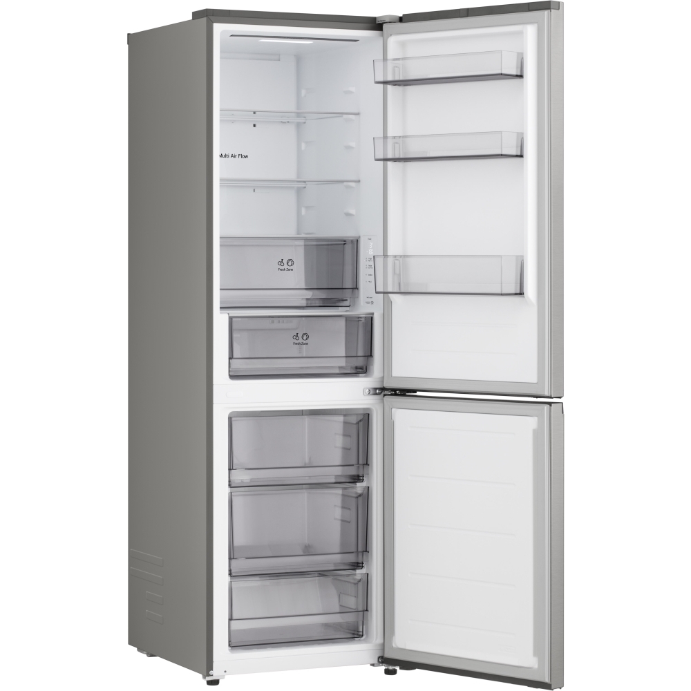 LG GBBSJ2CCPY Total No Frost Fridge Freezer, 70/30, Silver, C Rated