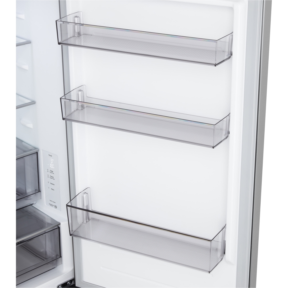 LG GBBSJ2CCPY Total No Frost Fridge Freezer, 70/30, Silver, C Rated