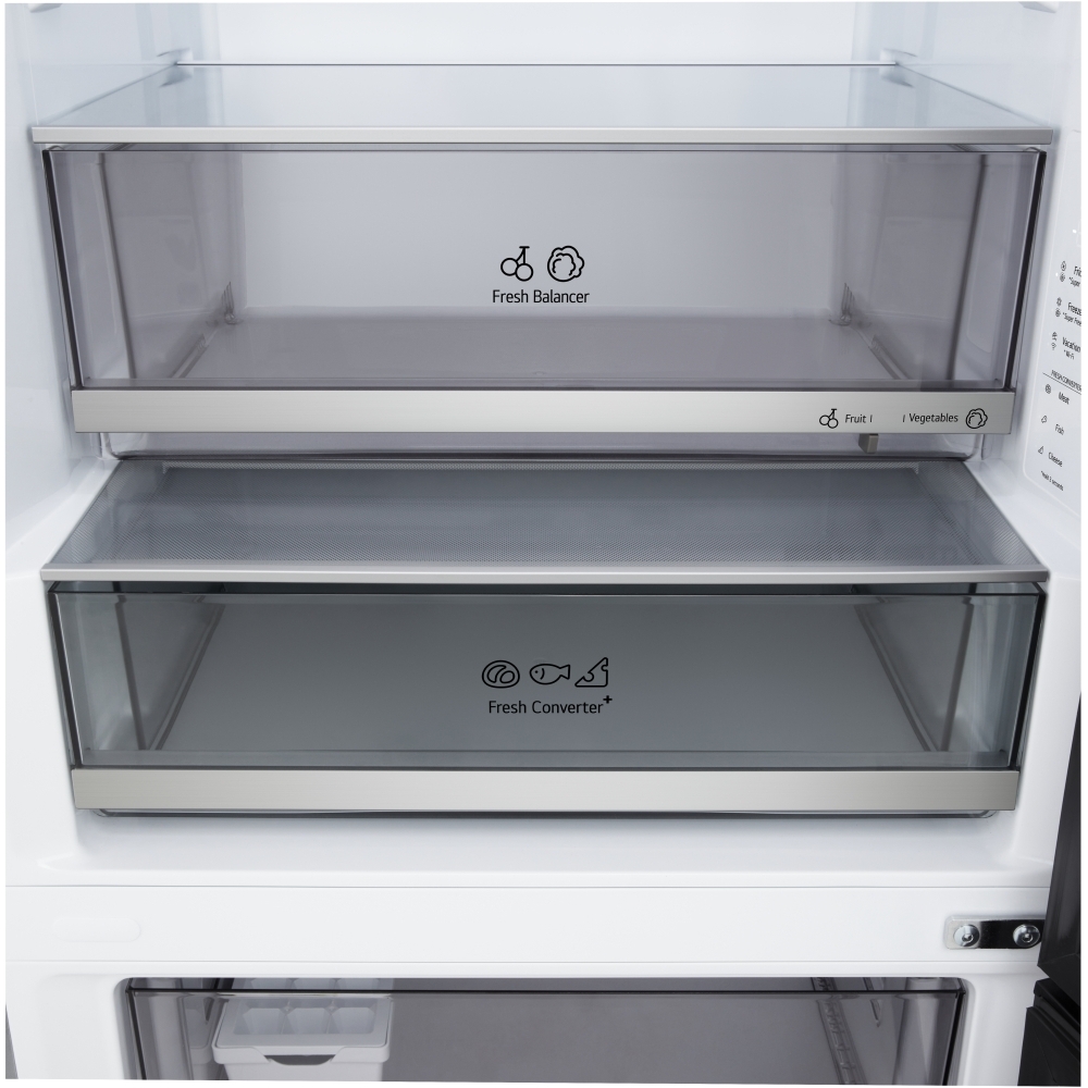LG GBBW322CPY Total No Frost Fridge Freezer, 70/30, Silver, C Rated