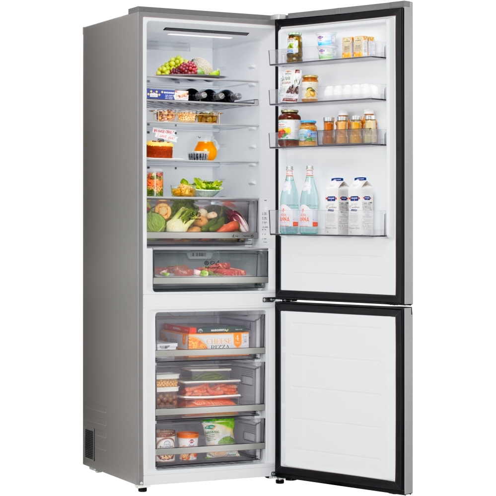 LG GBBW322CPY Total No Frost Fridge Freezer, 70/30, Silver, C Rated