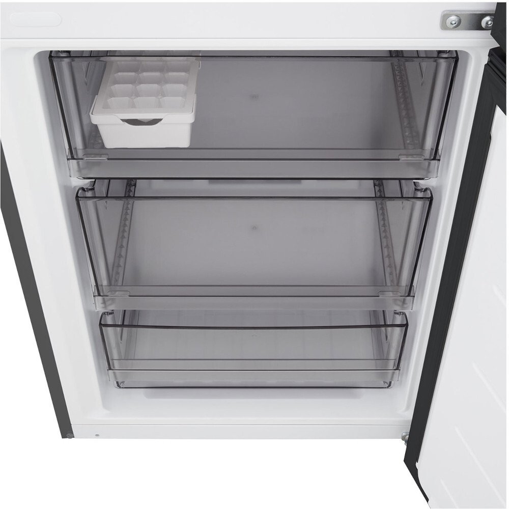 LG GBFSJ10DEP Total No Frost Fridge Freezer, 60/40, Black, D Rated