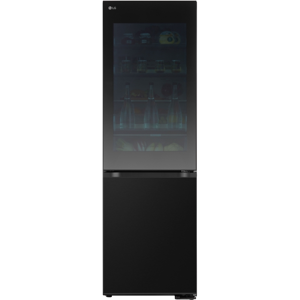 LG GBG5160CEV Total No Frost Fridge Freezer, 70/30, Black, C Rated