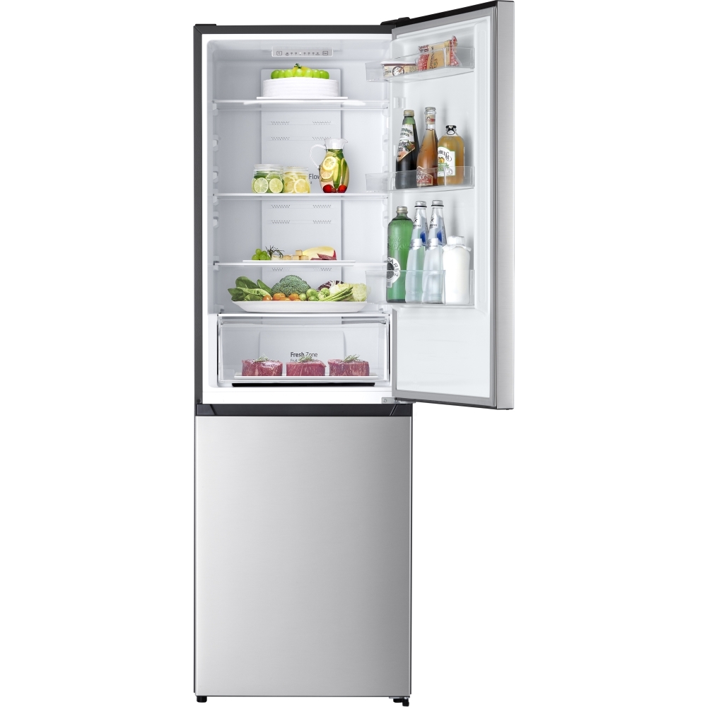 LG GBM21HSADH Total No Frost Fridge Freezer, 60/40, Silver, D Rated